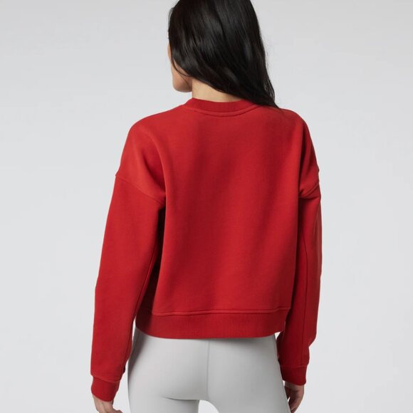 Vuori Restore Rib Crew – Scarlet – Medium - Picture 5 of 7